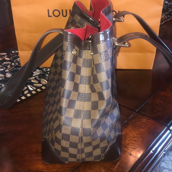 Louis Vuitton Damier Ebene Hampstead Bag - Picture 4 of 8
